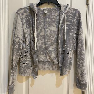 Forever 21 cropped hoodie